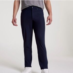 VRST Men's Limitless Performance Slim Fit 5 Pocket Pant BLACK 35x32 NWT